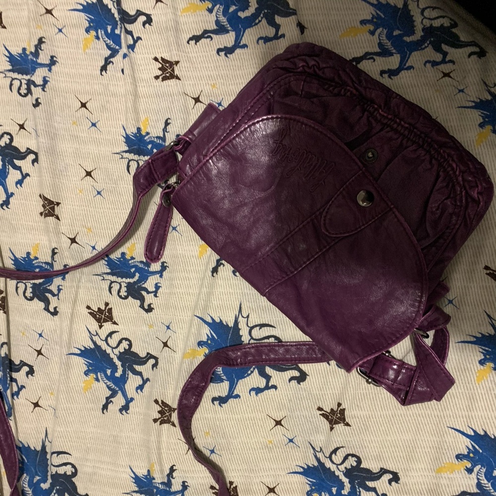 Purple purse